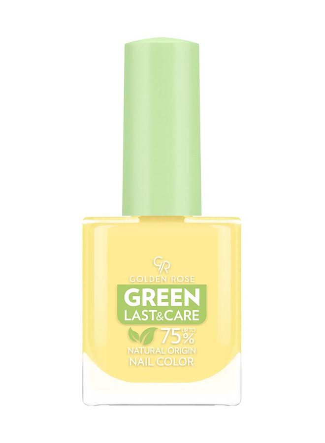 Green Last&Care Nail Color No: 136
