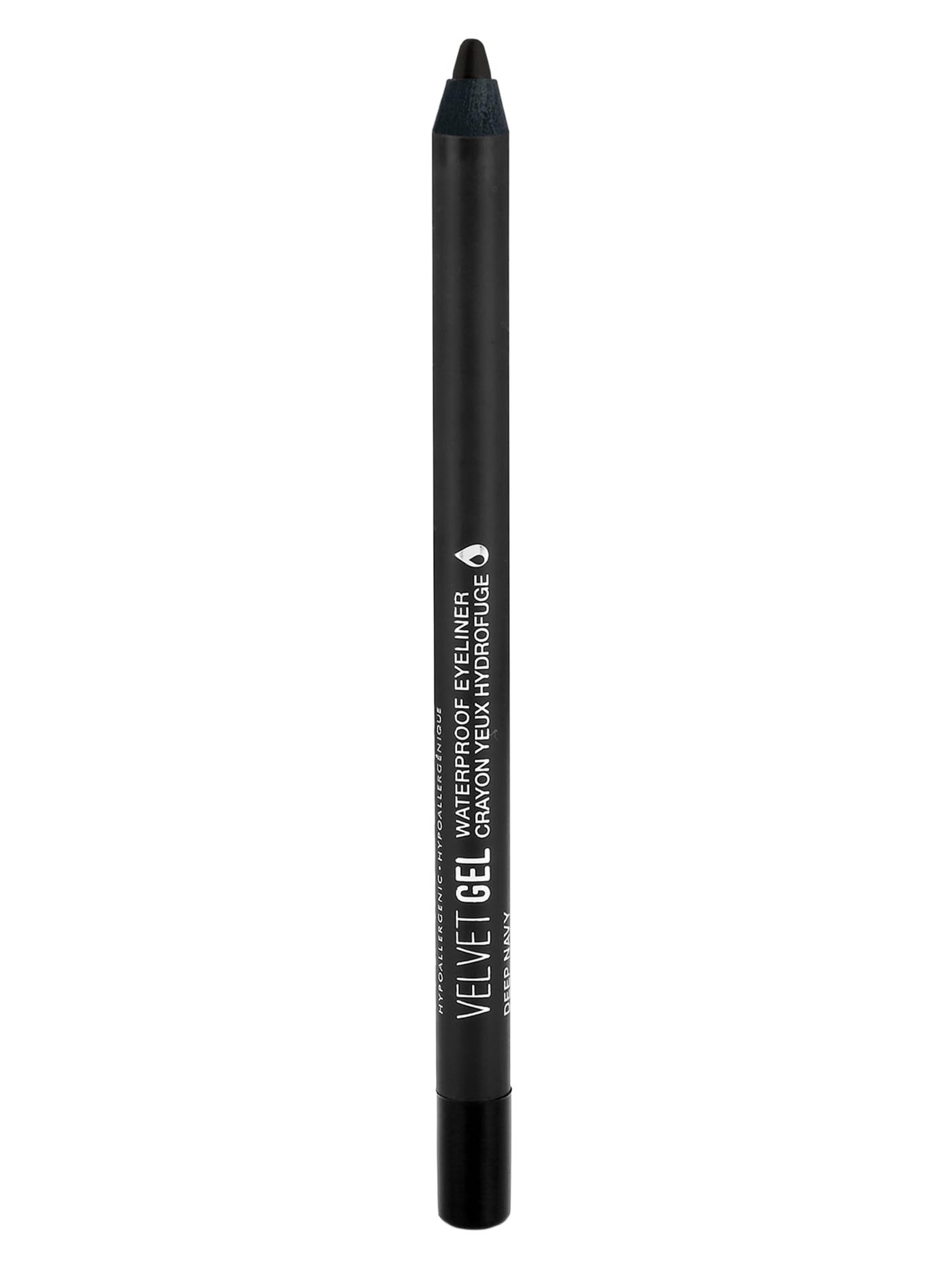 Marcelle Velvet Gel Waterproof Eyeliner, Jet Black, Gel-Based Eye Pencil, Long-Lasting, Smudge-Proof, Fragrance-Free, Hypoallergenic, Cruelty-Free, 0.04 Oz.