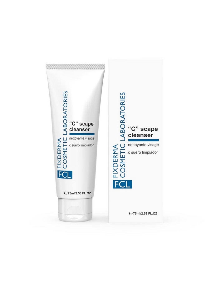 FCL Brightening Face Wash, C Scape Face Cleanser | Vitamin C Face Wash For Women | Exfoliates Dead Cells, Unclogs Skin Pores, Reduces Fine Lines And Wrinkles - 75Ml