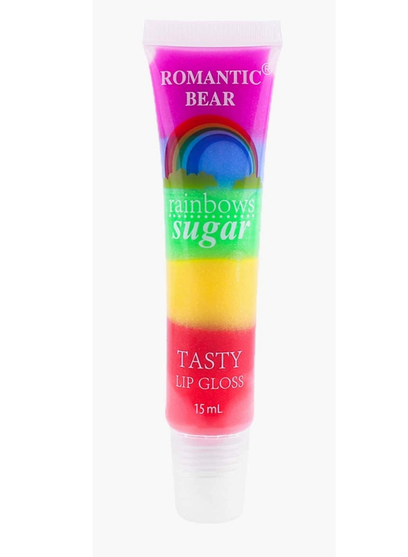 Organic Rainbow Hydration: Transparent Lip Gloss for a Vibrant Glow