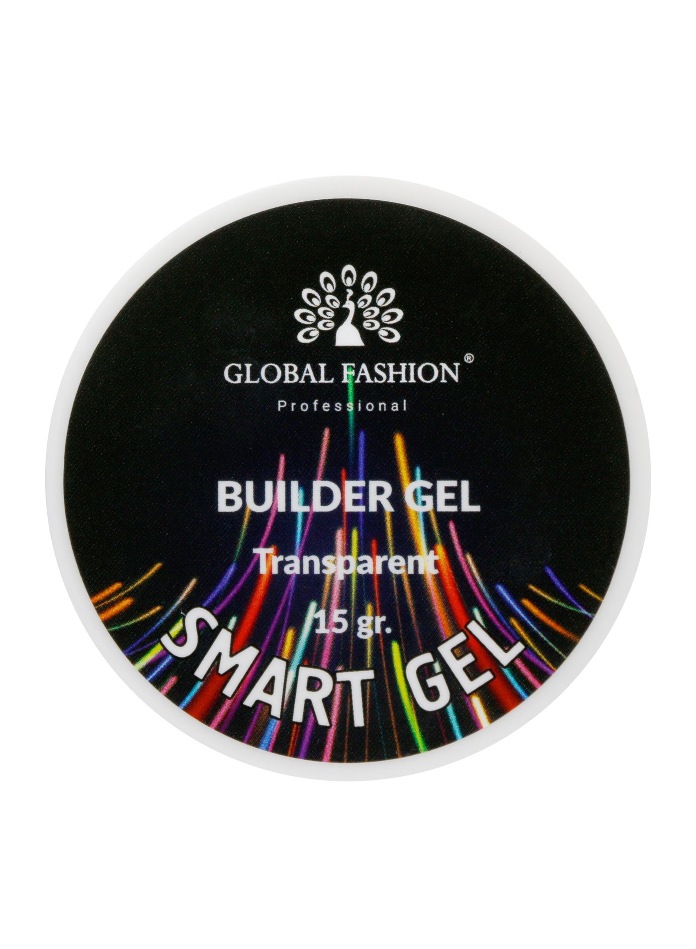 Global Fashion Smart Gel - Two-Phase Extension Gel, 15g | Transparent