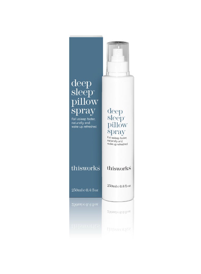 Jumbo Deep Sleep Pillow Spray with Lavender & Chamomile - Creates a Soothing Atmosphere for a Restful Night's Sleep (250 ml)
