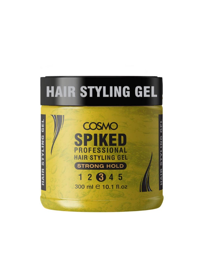 Strong Hold Spiked Professional Hair Styling Gel For Men 300ML, Number 3