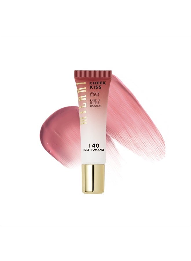Cheek Kiss Liquid Blush Makeup - Blendable & Buildable Cheek Blush, Lightweight Liquid Blusher and Cheek Color