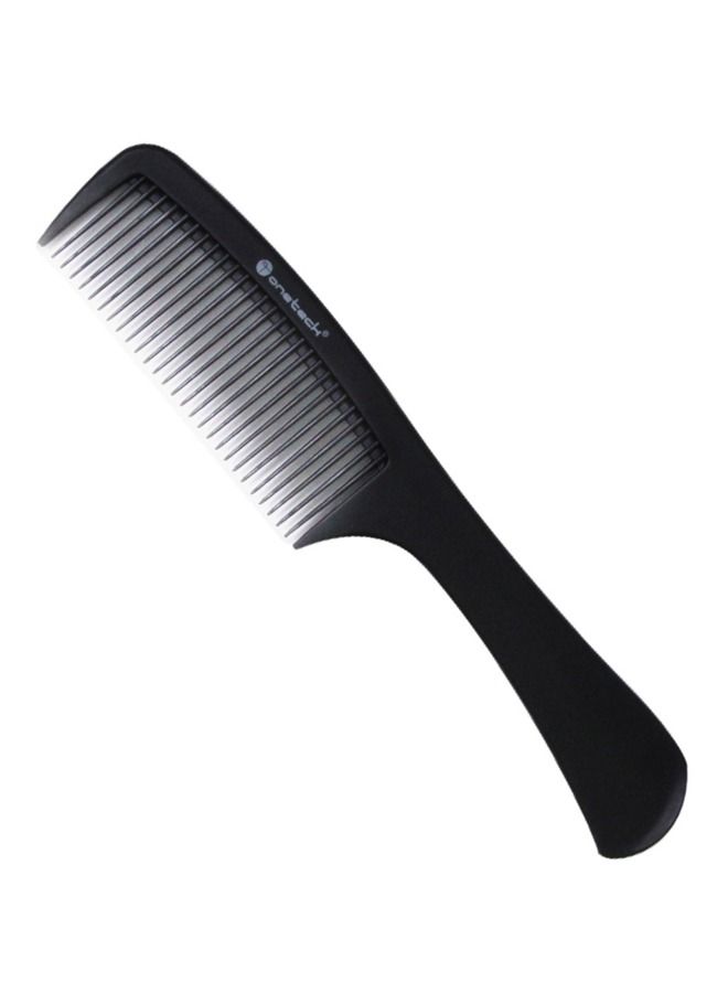 Onetech Black Cutting Comb CB01 – Professional Haircutting Comb for Precise Styling and Sectioning