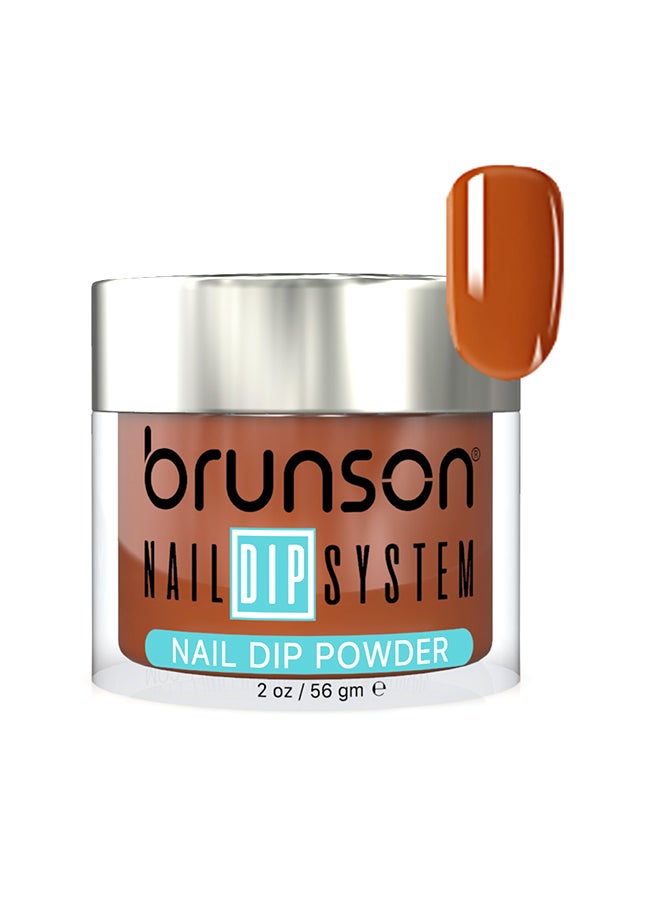 Nail Dip Powder Dip And Buff System Color 56gm, French Nail Art Starter Manicure Salon DIY At Home Odor Free And Long Lasting No Needed Nail Lamp Curing BDK041