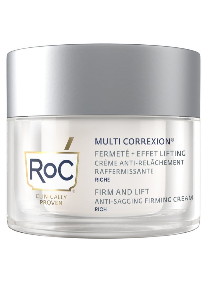 MULTI CORREXION FIRM + LIFT ANTI-SAGGING FIRMING CREAM RICH 50ML