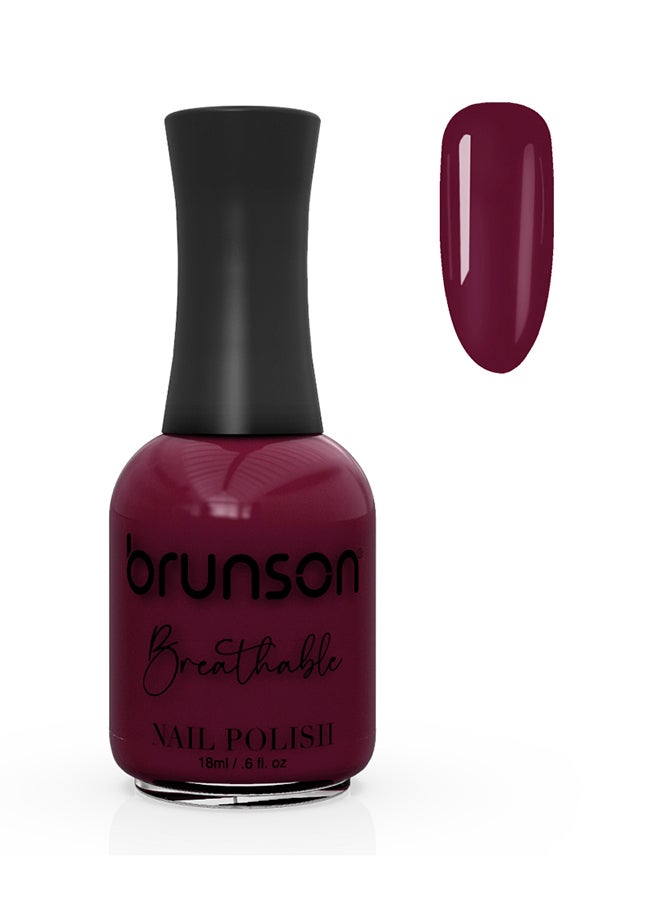 Breathable Nail Polish Halal nail polish Wudu friendly Quick-Dry Vegan long lasting but easy peel off   18ml BH121