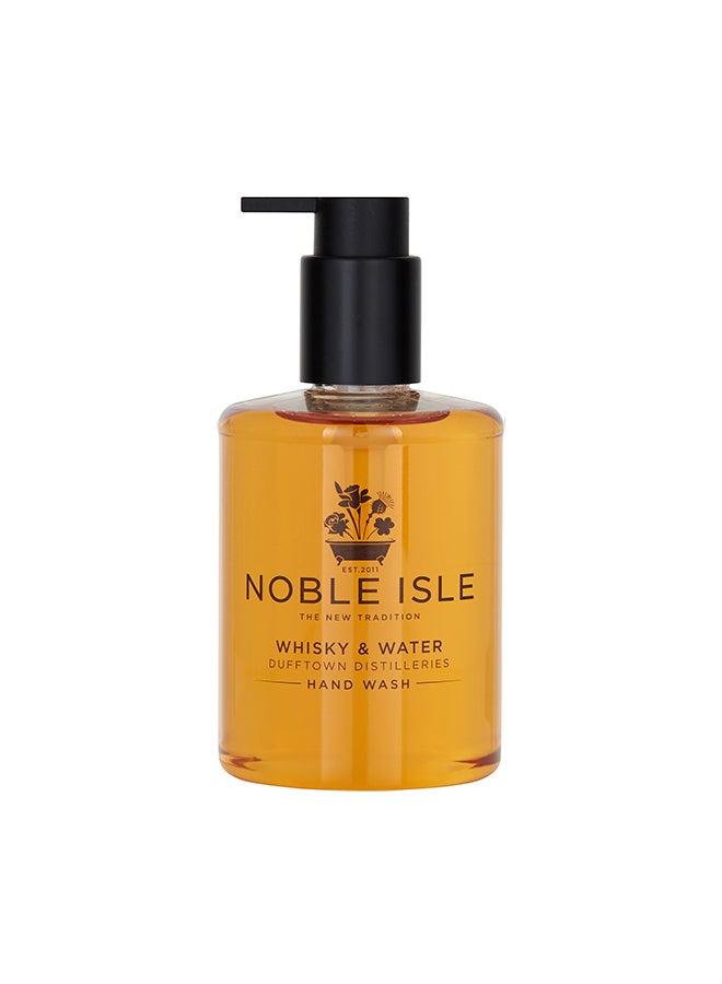 WHISKY & WATER HAND WASH 250ML