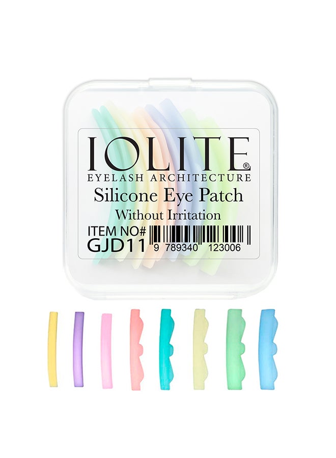 10-Pieces Eyelash Perming Curler Perm Pad Reusable Eyelash Perm Silicone Pads, Lift Rods Makeup Beauty Tool - GJD11