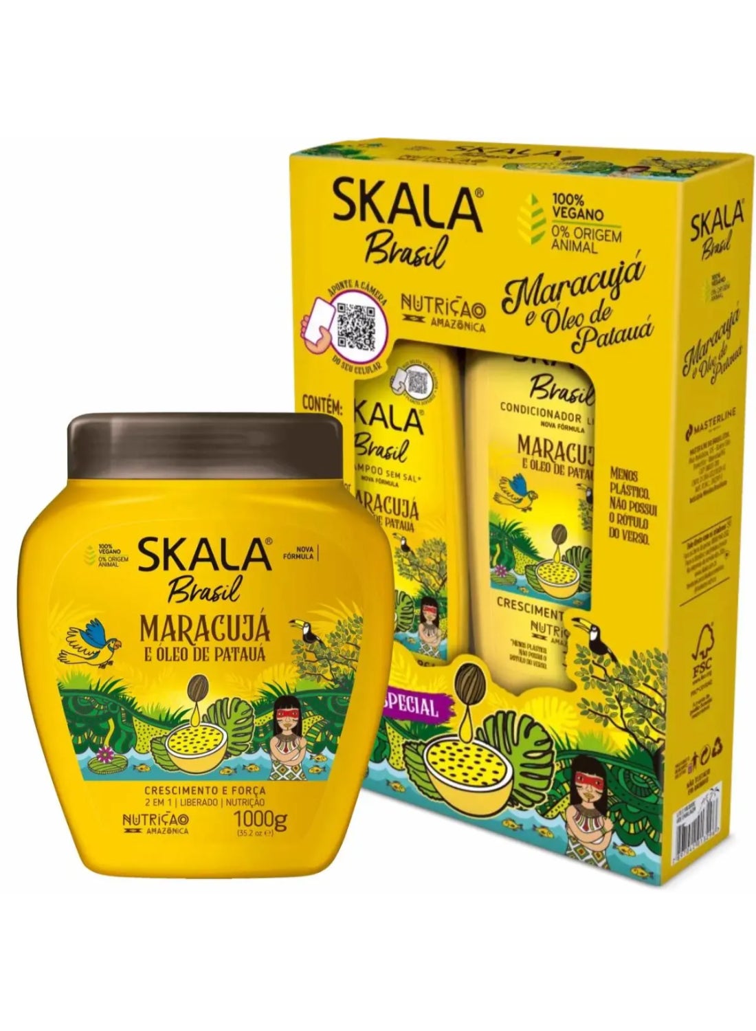 Maracuja with Patua Oil I Hydration and Strength I For Damaged and Brittle Hair I 1000 grams - image 6