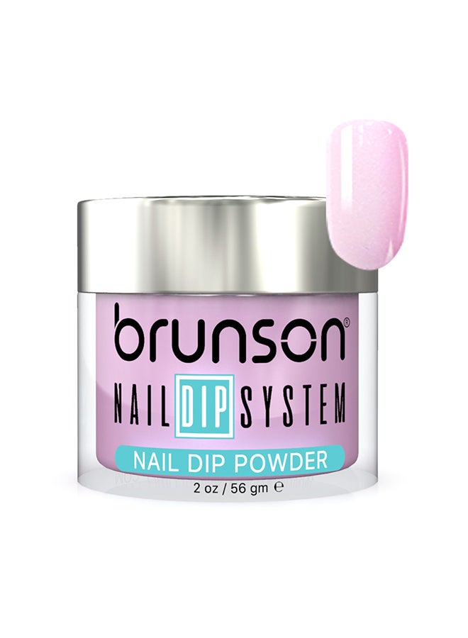 Nail Dip Powder Dip And Buff System Color 56gm, French Nail Art Starter Manicure Salon DIY At Home Odor Free And Long Lasting No Needed Nail Lamp Curing DBK093