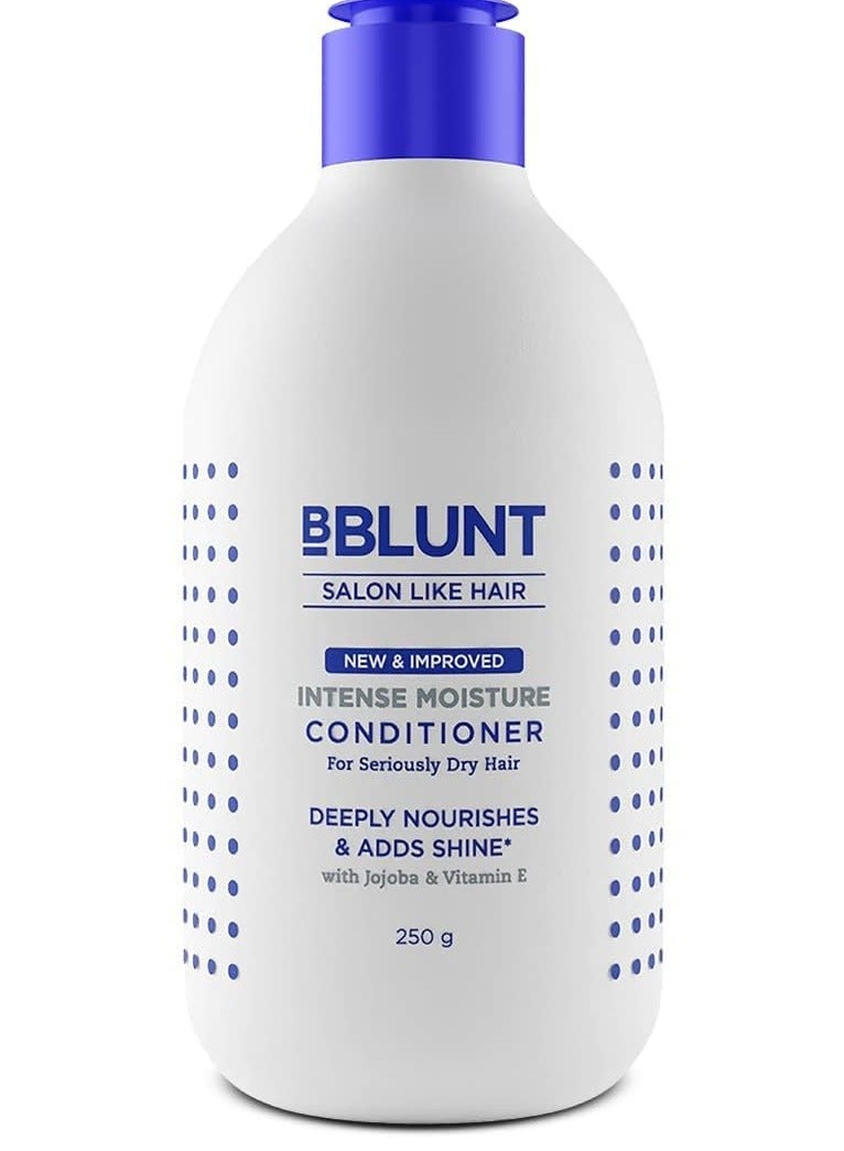 BBLUNT Intense Moisture Conditioner with Vitamin E and Jojoba 250gm