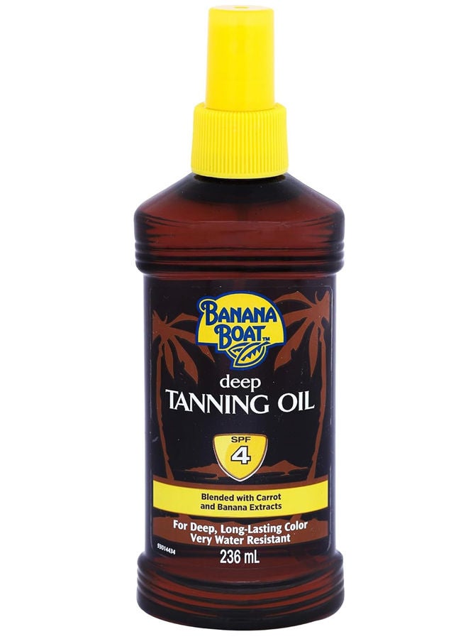 Tanning Oil Spf4 236Ml