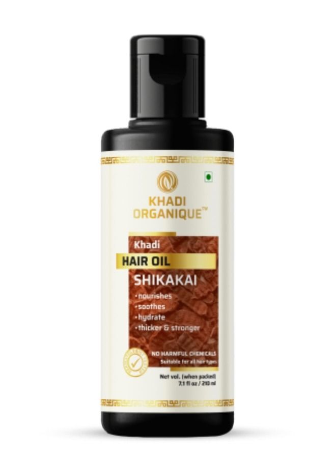 Khadi Organique Shikakai Natural Hair Oil 210ml