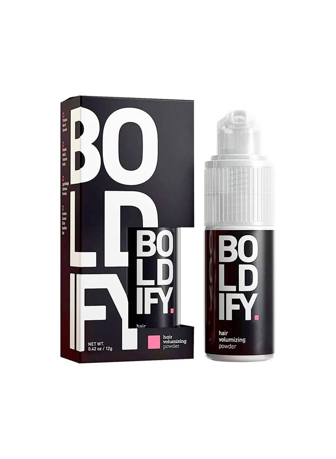 Instant Root Lift And Volumizing Styling Powder – Provides 24-Hour Hold With A Soft Matte Powder Finish, Reduces Greasiness, Features A Mess-Free Pump Applicator, Infused With Aloe Vera, Coconut Oil, And Vitamin E (12G)