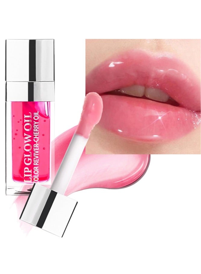 Lip Glow Oil, 2 In 1 Double Effect Lip Glow Oil, Keeps Your Lips Moisturized, Locks In Moisture And Maintains a Lasting Charm,Simple To Operate and Save Your Time #015