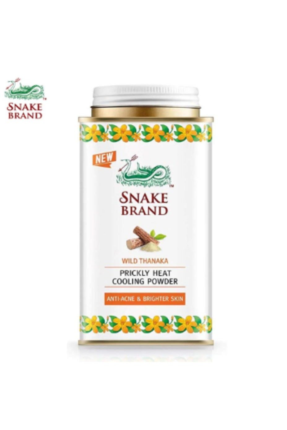 Snake Prickly Heat Cooling Powder Anit-Acne & Brighter Skin 140G