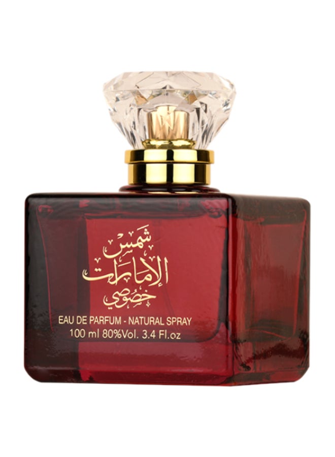 Shams Al Emarat Khususi Eau De Parfum For Unisex 100 Ml