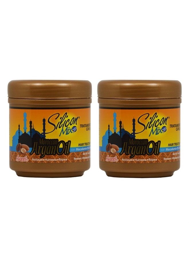 Moroccan Argan Oil Hair Treatment 16oz"Pack of 2"