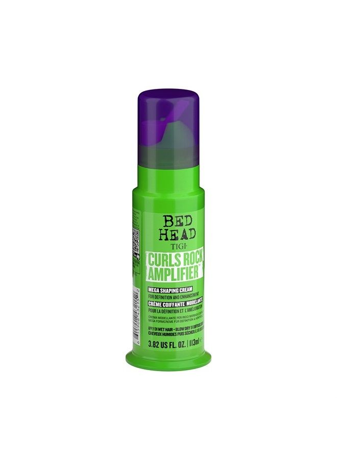 Bed Head by TIGI Curls Rock Amplifier Curly Hair Cream for Defined Curls 3.82 fl oz