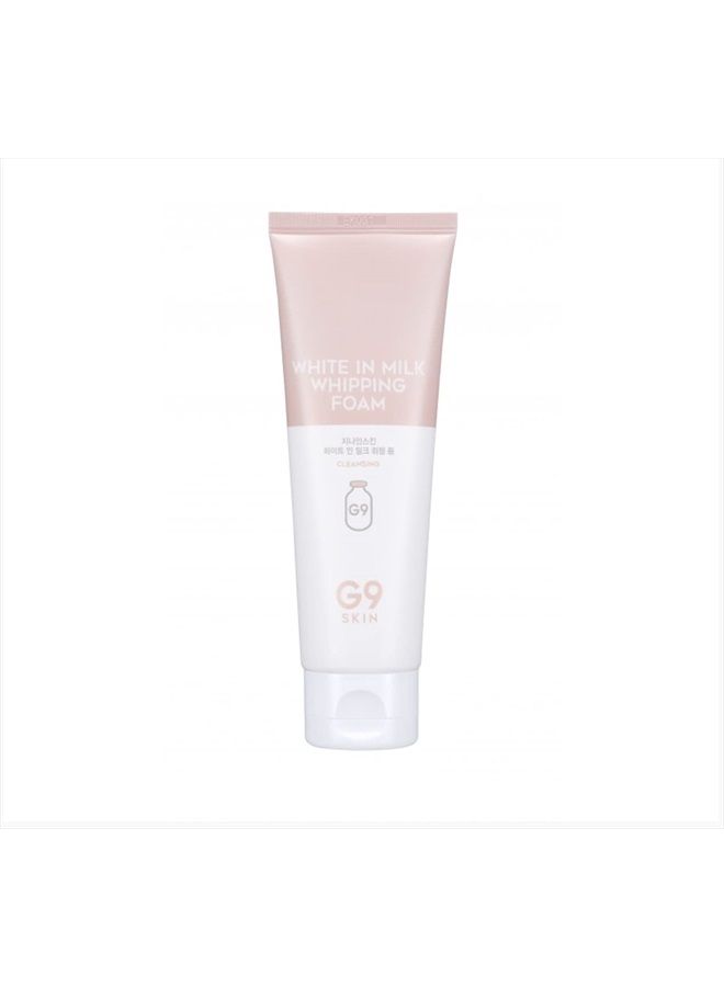 Korean Cosmetics,G9 SKIN White in Milk (Whipping Foam)