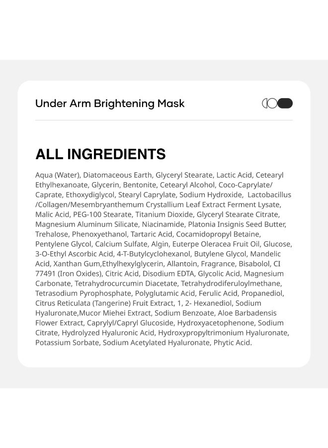 Cureskin Under Arm Brightening Cream Mask with Lactic Acid, Glycolic Acid & Malic Acid | Dark Underarms & Hyperpigmentation | Under Arm Dark Removing Cream, 50 g (Pack of 1) - image 7