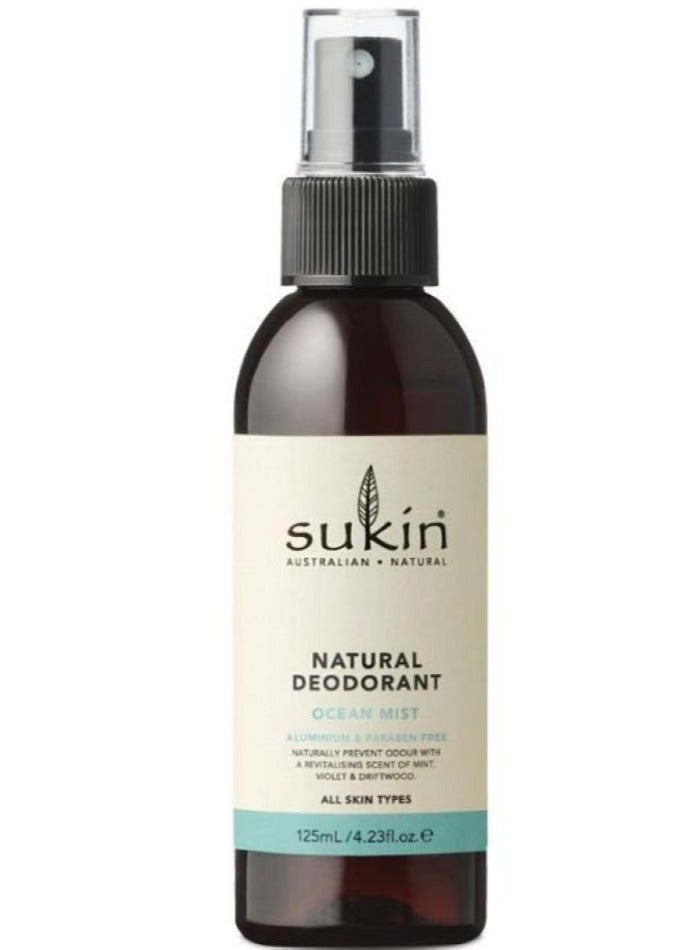 Natural Deodorant Ocean Mist 125ml