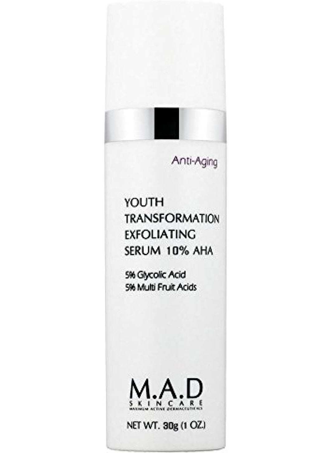 Youth Transformation Exfoliating Serum 10% AHA,30g.1 zo