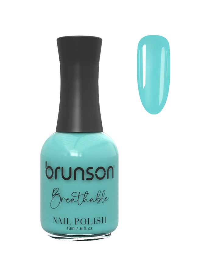 Breathable Nail Polish Halal nail polish Wudu friendly Quick-Dry Vegan long lasting but easy peel off   18ml BH325