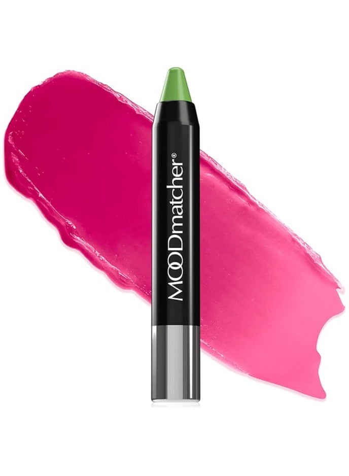 Mood Matcher Color-Changing Lipstick Twist Stick – Green, 12-Hour Wear, 2.9g
