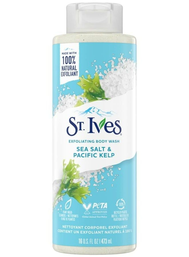 Exfoliating Body Wash Sea Salt & Pacific Kelp 473 ml