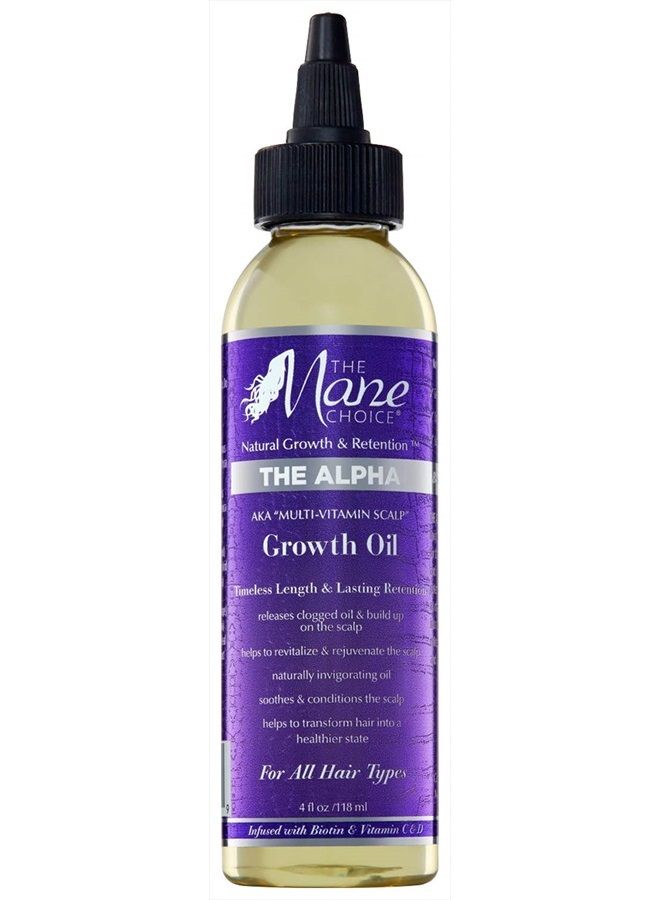 Multi-Vitamin Scalp Nourishing Hair Growth Oil, 4 Fl Oz