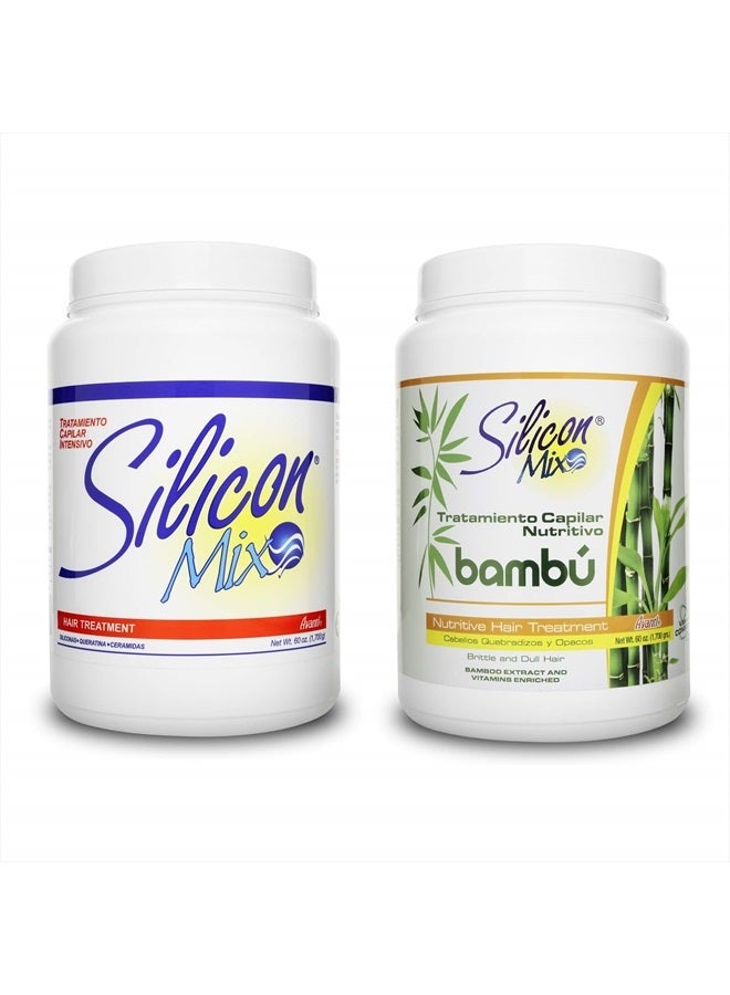 Combo | Silicon Mix 60oz + Silicon Mix BambÃ 60oz - Hair Treatment