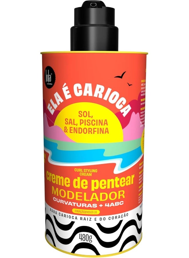 Ela E Carioca Detangling & Styling Cream For 3ABC Curls 480 g