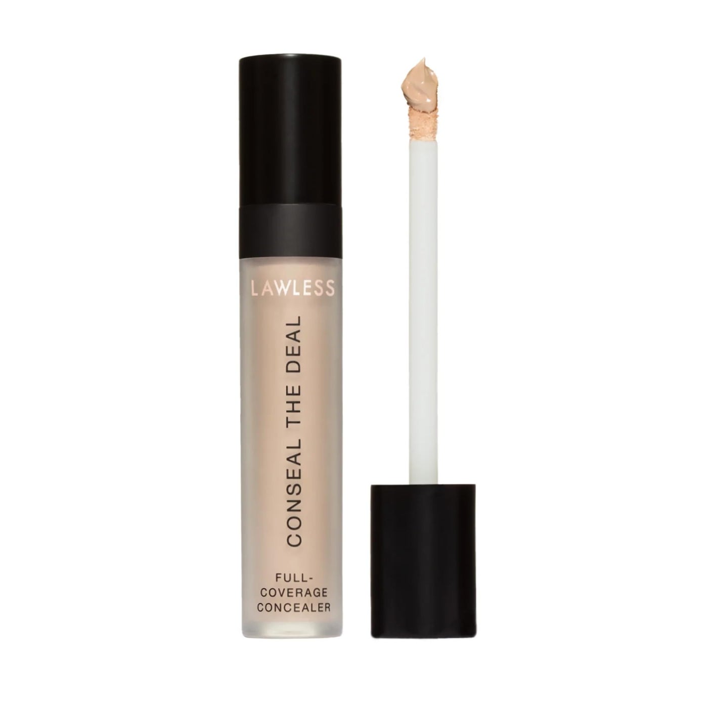LAWLESS Conseal The Deal Lightweight Longwear Everyday Concealer - Buttercream - with Antioxidants and Caffeine to Reduce Dark Circles and Puffiness. Long-Wearing, Self-Setting, Silicone-Free - 5 ml