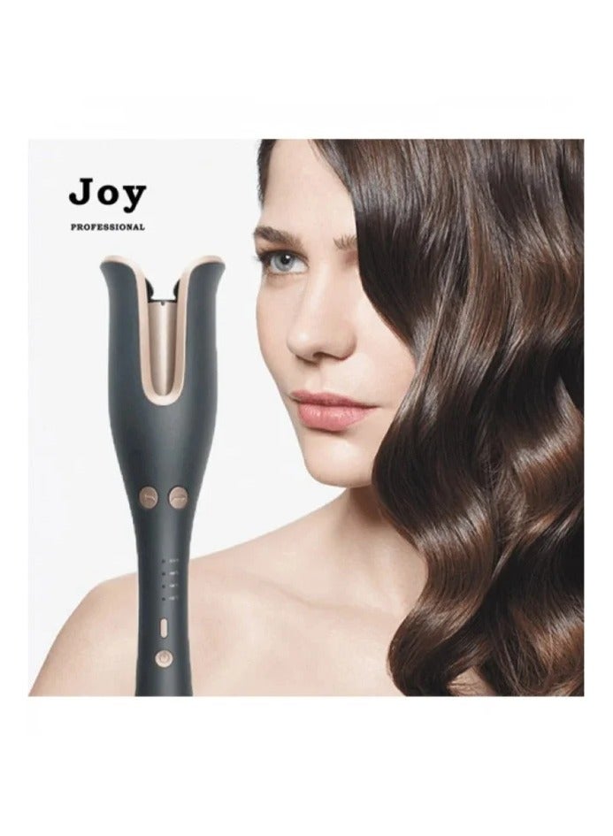 Joy Professional Curler Device – Auto Hair Curler with Ceramic Technology for Smooth, Frizz-Free, Long-Lasting Curls – Fast Heat-Up and Adjustable Temperature Settings – Lightweight, Travel-Friendly Curling Tool for All Hair Types and Salon-Quality Results at Home