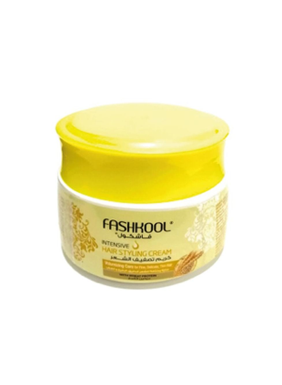 FashKool Wheat Protein Volumizing Care Hair Styling Cream - 140ml, Adds Volume and Strength for Full, Luscious Hair