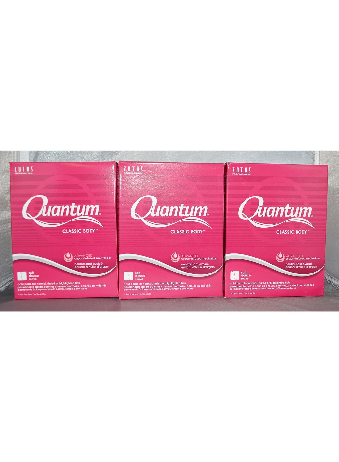 Quantum Classic Body Acid Perm for Normal, Tinted or Highlighted Hair (3 Pack)