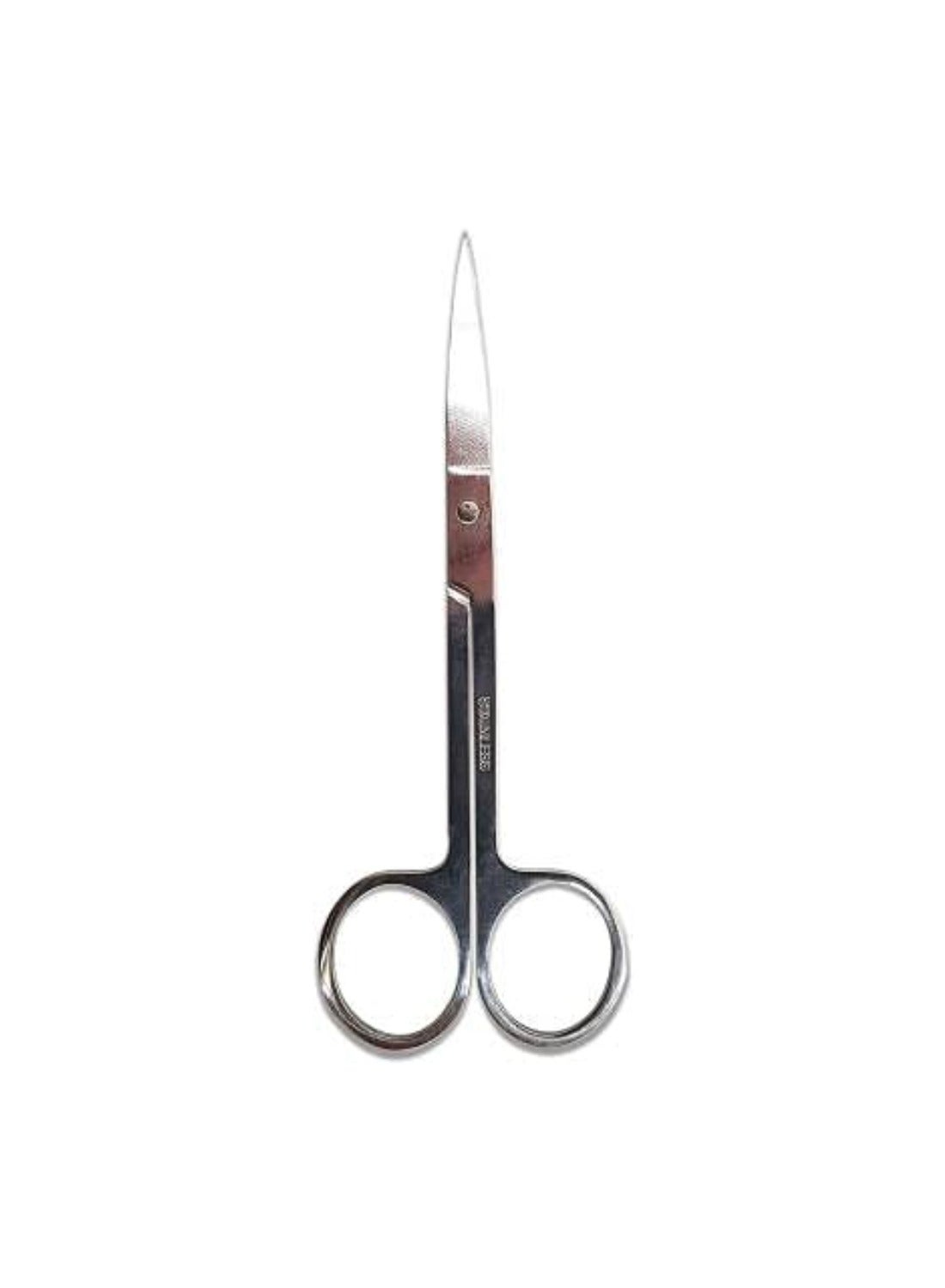 Premium Manicure Scissors Multi-purpose Stainless Steel Cuticle Pedicure Beauty Grooming Kit For Nail, Eyebrow, Eyelash, Dry Skin Curved Blade