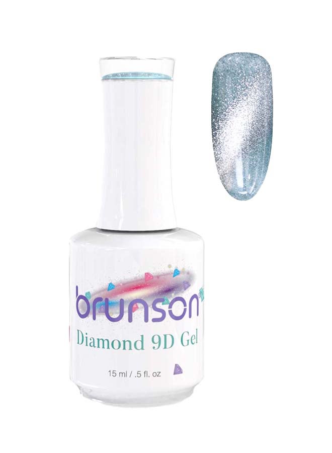 Diamond 9D Magnetic Cat Eye Gel Reflective Diamond Gel Nail Polish 15ml Soak Off Gel Polish BD9D013