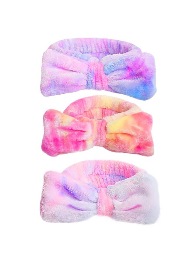 Spa Headband,Makeup&Skincare Headbands,Headband for Washing Face,Teen Girls Fuzzy Hair Bands for Women