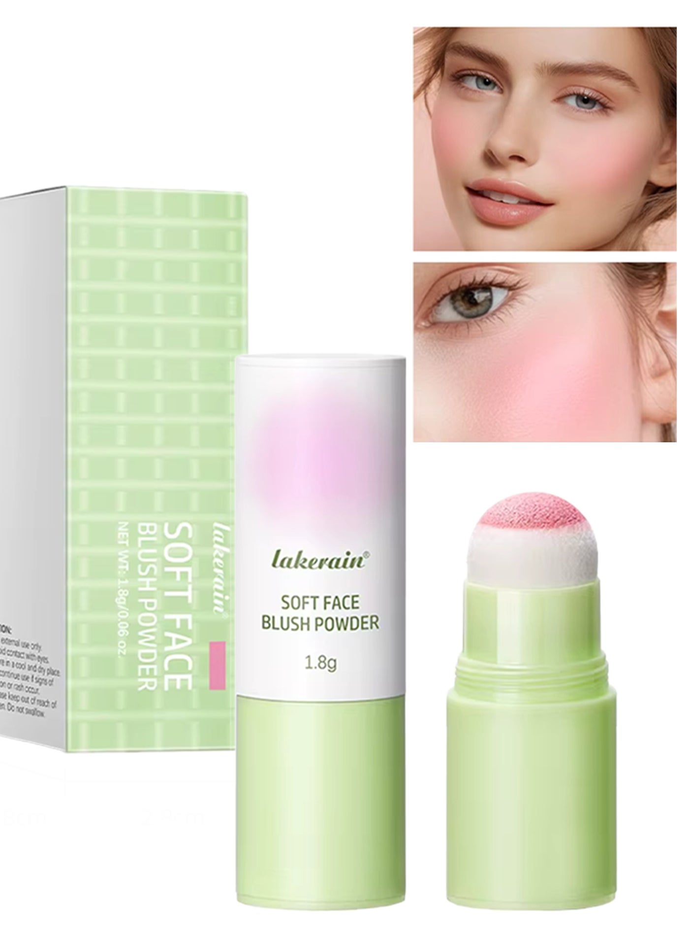 Soft Face Blush Powder for a Flawless Finish Creamy Blendable Formula for All Skin Types Everyday Wear Professional Makeup Matte Natural Long Lasting Blush Stick Peach Coral 01