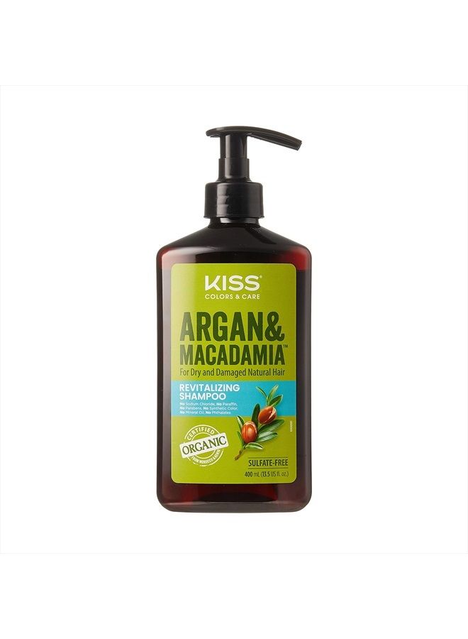 Color & Care Argan & Macadamia For Dry and Damaged Natural Hair Shampoo (13.5 fl. oz // 400 mL)
