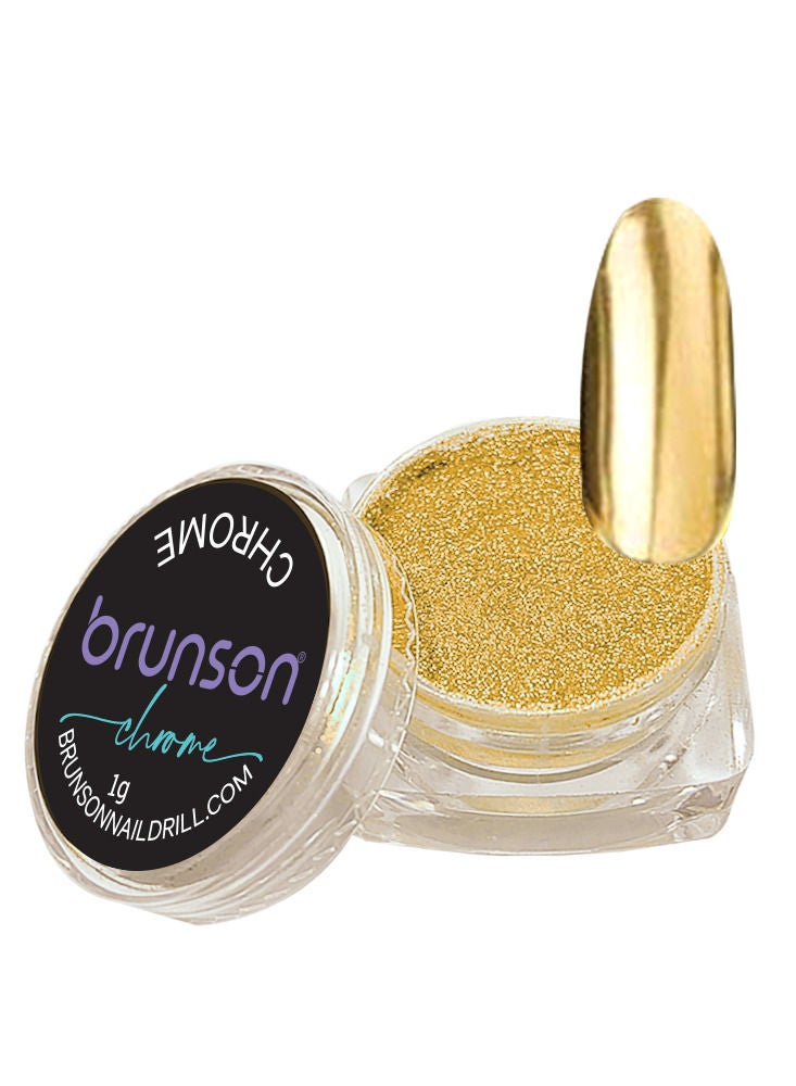 Chrome Nail Metallic Powder Holographic Mirror Effect Nail Art Manicure Pigment JM-03