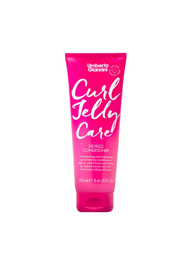 Detangling Curl Jelly Care Conditioner - Moisturizes & Detangles Curls, Leaves Hair Smooth, Soft & Manageable (250 ml)