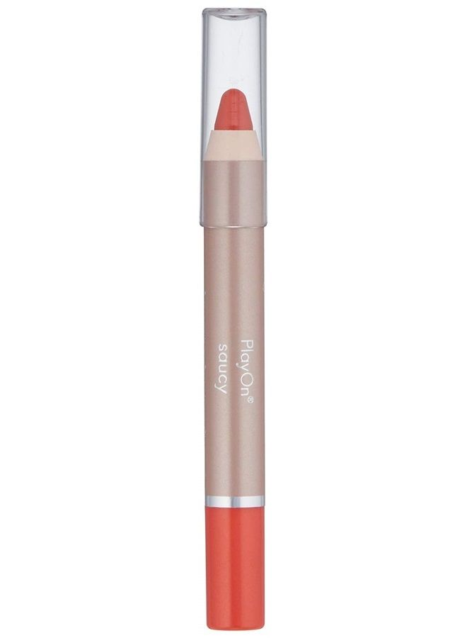 PlayOn Lip Crayon, Saucy.