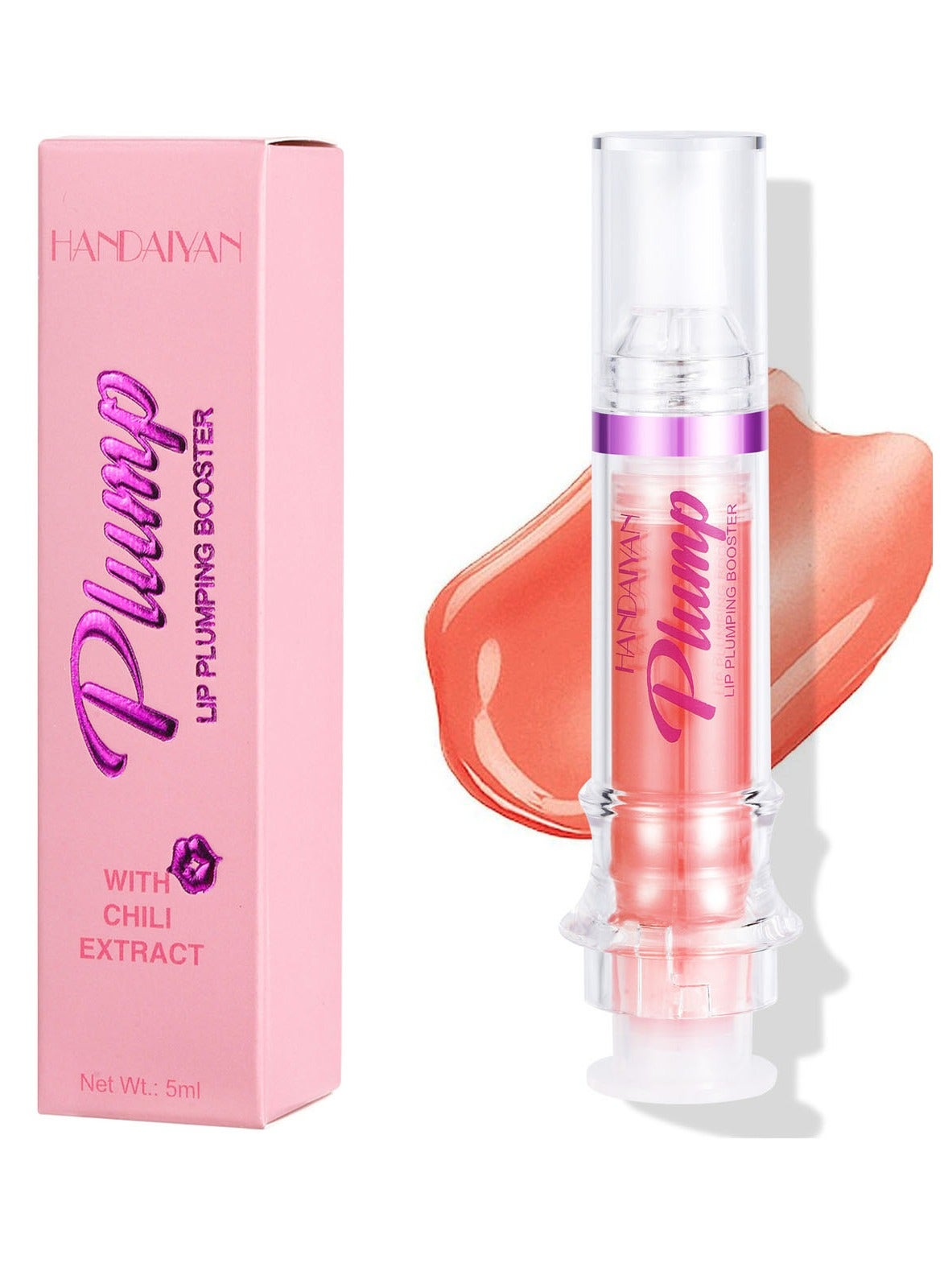 Lip Gloss- Lips Plumper Hyaluronic Acid, Moisturizing, Light High Shine, Non-Sticky,Soften And Condition,Crushed Diamonds, Nude Stain Lips Treatment ,Glow,Oil,Glaze,Balm,Glitter Lifter Glosses Tubes