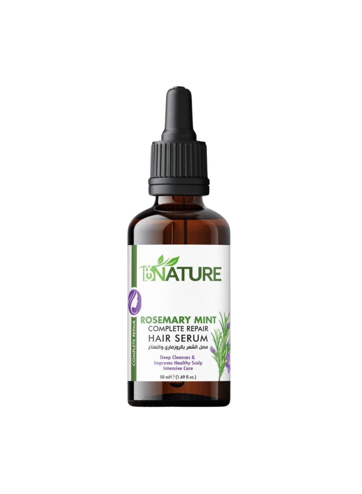 By Nature Rosemary & Mint Hair Serum – 50ml for Hair Growth & Scalp Nourishment"