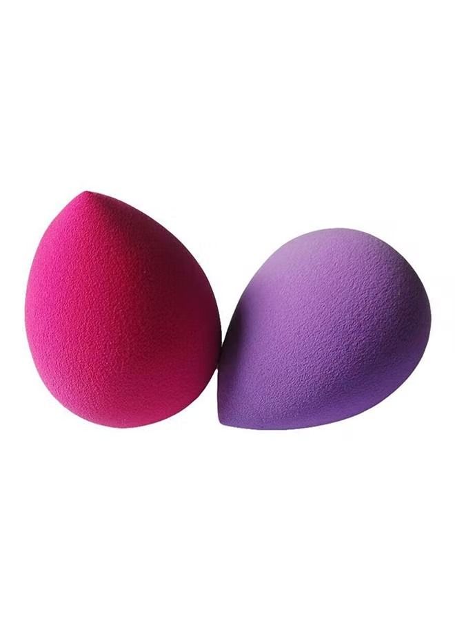 ORiTi 2-Pieces Makeup Sponge Set Foundation Blending Sponge Pink/Purple
